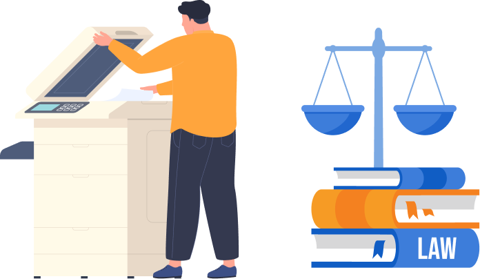 SAME DAY LEGAL COPY- PRINTING SERVICES